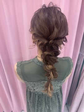ヘアメイク マリア 福岡天神西通り(hair make MARIA) TAKUMI'S hair ~編みおろし~