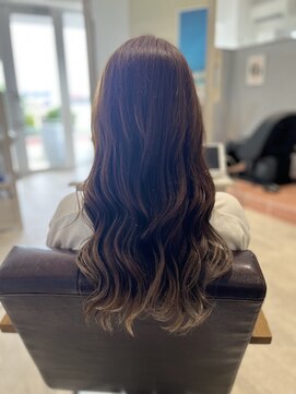 ヘアーサロン シャチ(SHACHI) 【SHACHI】ロング×アッシュベージュ