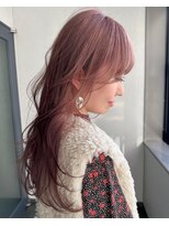 クラルス バイ アルティナ 溝の口店(Clarus by artina)&nbsp;ピンクブロンド_ピンクベージュ_ミルクティーピンク2