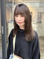 カーニバル 江古田(CARNIVAL) SOGAME-35 大人かわいい/小顔/鎖骨下/グレージュ/レイヤー