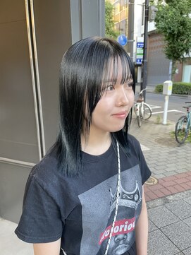 ヘアーアイスカルテット(HAIR ICI QUARTET) ケアカラー＋骨格似合わせカット