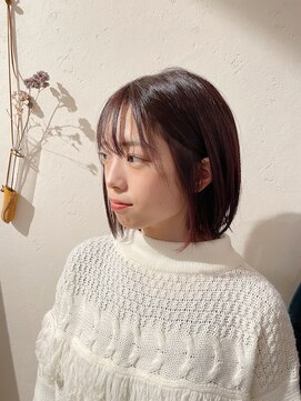 サロンドオクシー(Salon de OXY) ナチュラル耳かけボブ