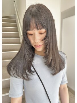 ルーム(Loom.) ブリーチなしオリーブカラー ケアダブルカラー オリーブベージュ