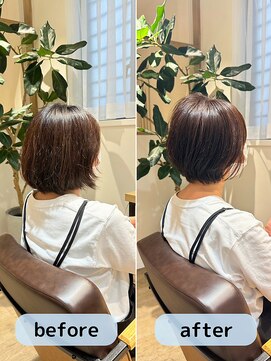 カミーノプラス(Camino+) 癖を抑えやすいショートヘア♪