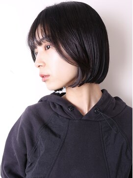 トライポッド(TRIPOD) 似合わせカットイメチェンフルバングハッシュカットショート0201