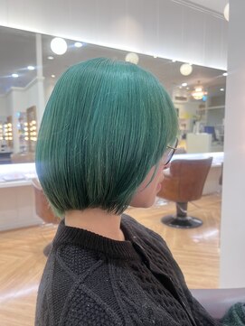 コワファースト  させぼ五番街店(COIFF1RST) グリーンカラー★