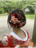 ゆるふわシニヨン