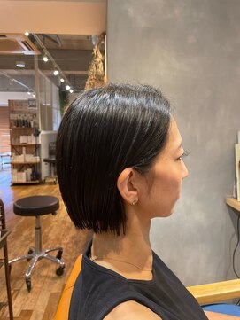 オリバ ヘアー(OLIBA HAIR) 切りっぱなしボブ