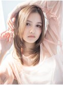 大人可愛い20代30代/髪質改善/ブリーチ/レイヤーカット