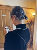 ツインお団子アレンジ