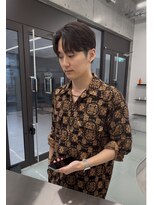 フリュイ(flui)&nbsp;韓国風センターパートマッシュ