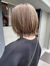 【白髪ボカシ】カラー+ハイライト+カット+2STEPトリートメント