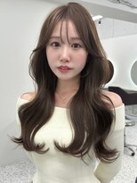 スティーロ 渋谷(Steelo)&nbsp;steelo ミルクティーブラウン×波巻き