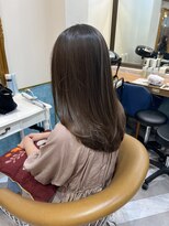 ロンドアベニール 北千住(Lond avenir)&nbsp;イメチェン外ハネボブ美髪ワイドバング顔周りレイヤーカット