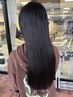 【初めての髪質改善に◎】カット＋髪質改善ストレート＋オージュアプチTR
