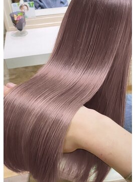 ミエル ヘア 新宿(miel hair) トステア韓国風ストレート＋ハホニコトリートメント