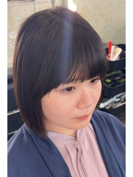 ビューティーアンドケアカロン(Beauty and Care CALON) 【前髪のクセにお悩みの方】自然な丸みのある前髪縮毛矯正