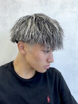 ルースト 西院店(ROOST)&nbsp;ツイストパーマ×ホワイトメッシュ