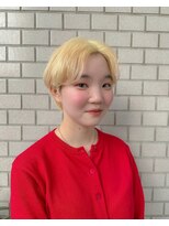 タス(tas)&nbsp;夏の先取りハイトーンのハンサムショート