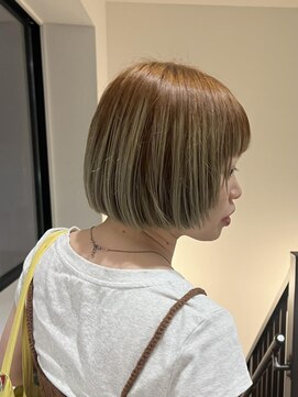 ナループロア ハチ(Nalu pu loa hachi) ぷつっとボブ/顔まわりレイヤー