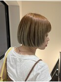 ぷつっとボブ/顔まわりレイヤー