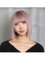 ガルテ(GARTE) ピンクブロンドボブ◎