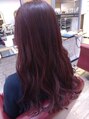アグ ヘアー ビオラ 弘前駅前店(Agu hair viola)&nbsp;レッドバイオレット♪ブリーチなし