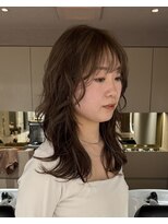 メゾンマイル 恵比寿(maison mile)&nbsp;#ブリーチなしダブルカラー#ワインレッド#ボルドーカラー#前髪