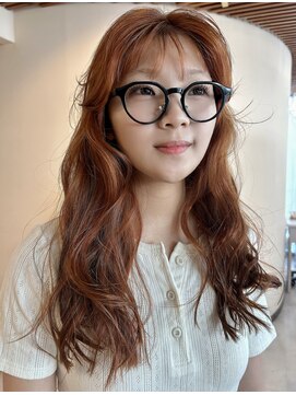 アペロ 柏(Apero) オレンジベージュ/ココアベージュ/小顔カット/パーマ/柏駅