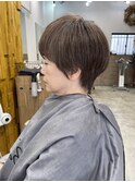 【嶋崎翔】白髪ぼかし×ショート