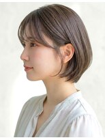 カーサ バイ ハミュウ たまプラーザ(CASA by Humium) 丸みナチュラルショートボブ/似合わせ/小顔カット/大人可愛い