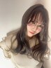 NEW似合わせカット+極上艶髪イノアカラー+オージュア4step Tr　サッシェ付き