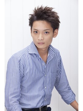 ルーチェ(Luce) アクセントのきいたスパイシーショート!アップバング/短髪/男性