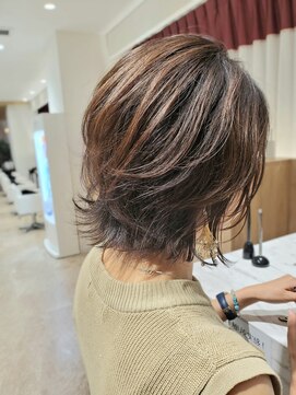 コーゾーギンザ 上野御徒町店(KOZO GINZA) 【清家】ふんわりミディ/ウルフボブ