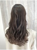 【CIEL×久光】ダークトーンベージュ×ウェーブロング