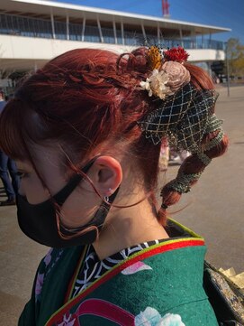 ルシエル バイ カトレアグループ(Le Ciel) お団子アレンジ