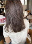 透明感大人グレージュ