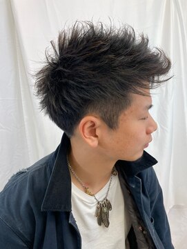オーリーヘアー(Olliy hair) ジェットモヒカン 刈り上げ 30代40代50代