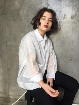 ザセクター(the sector) センターパート×ミックスカール