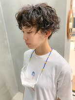 テトヘアー(teto hair) スパイラルパーマ、くるくるパーマ、マッシュショート