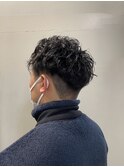 メンズ×艶パーマ