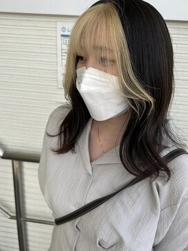 韓国風バングカラー