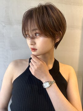 ロンドブルーム 天神大名店(Lond Bloom) 大人美人ハンサムショート/ハイライトカラー/ショートヘア/福岡