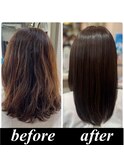 【美髪整形】異次元の最新髪質改善☆シルク酸性ストレート