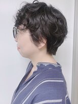 【morio原宿】ニュアンスマッシュパーマ　緩めパーマ　宮本