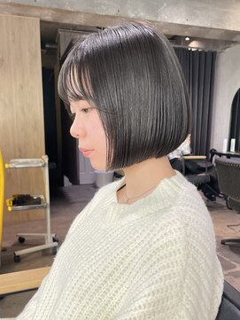 ゼスト クレス(ZEST Cres) 【立川cres奈佳子】バッサリアゴラインボブ