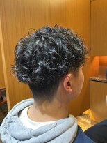 ヘアーモードキクチ 神田日銀通り店&nbsp;スパイラルパーマ　ツーブロック