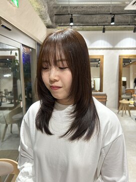 アドア 横浜(ADORE) 【ADORE 横浜】レイヤーカット×オリーブブラウン