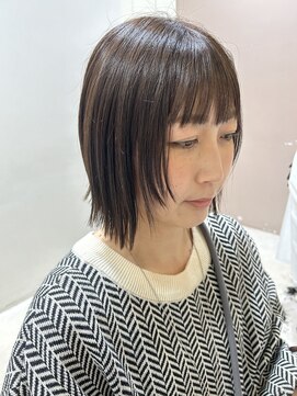 ヘアポケット スタイル店(HAIR POCKET) 切りっぱなしボブ