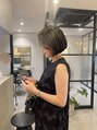 無垢(muku)&nbsp;ショートやボブのお客様も多いです♪